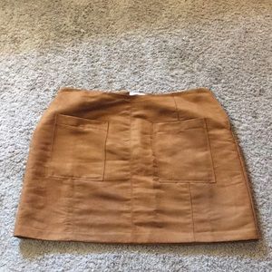 Faux Suede Old Navy Skirt